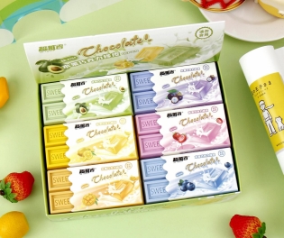 水果巧克力橡皮擦