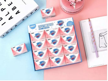 舒服擦香皂橡皮（草莓款）中号