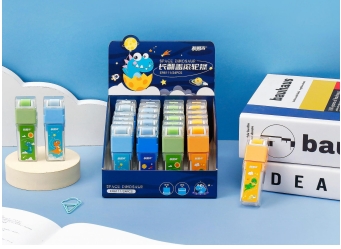 太空恐龙长翻盖滚轮擦