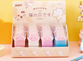 猫咪滚轮擦橡皮