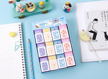 该睡觉啦-动物橡皮