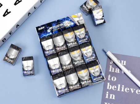 奥特超侠纸套橡皮