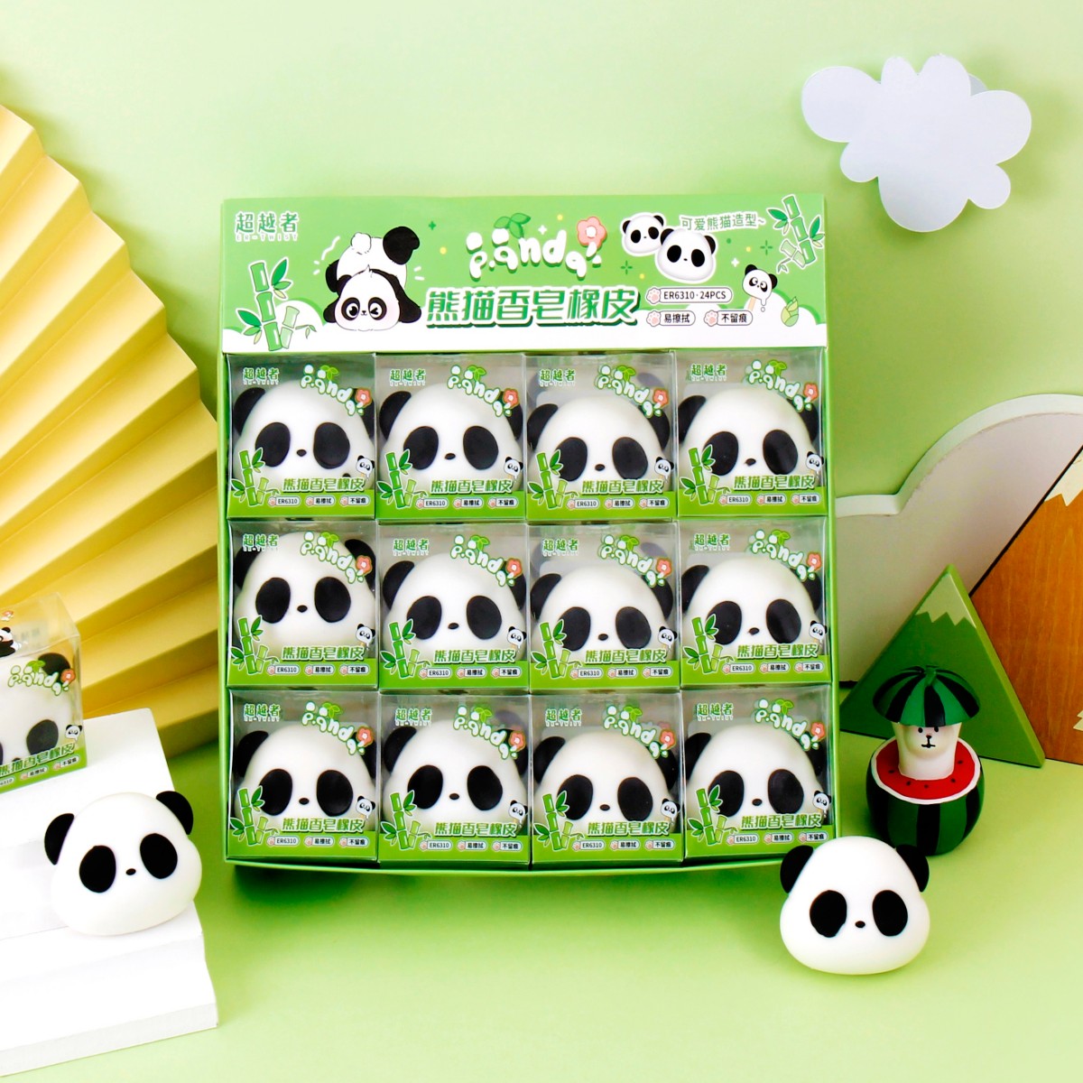 熊猫香皂橡皮（大）